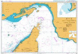 British Admiralty Nautical Chart  2888: Iran, Oman and The United Arab Emirates, Jask to Dubai (Dubayy) and Jazireh-ye Qeshm