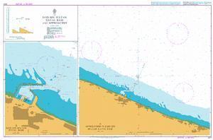 British Admiralty Nautical Chart  3511: Oman, Said Bin Sultan Naval Base and Approaches