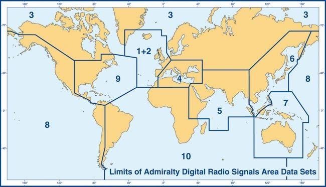 Admiralty Digital List of Radio Signals, Vol. 6